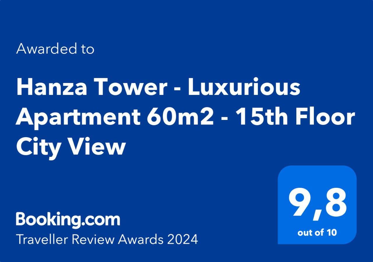 Hanza Tower - Luxurious Apartment 60M2 - 15Th Floor City View Szczecin Exterior photo